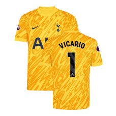 Tottenham Hotspur 2024-25 Goalkeeper Yellow 1 Vicario Authentic Jersey