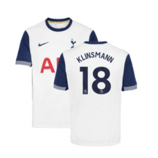 Women's Tottenham Hotspur 2024-25 Home White KLINSMANN 18 Replica Jersey