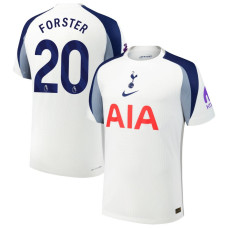 2025-2026 Tottenham Hotspur 20 Fraser Forster Authentic White Home Jersey