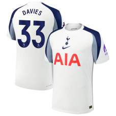 2025-2026 Tottenham Hotspur 33 Ben Davies Authentic White Home Jersey
