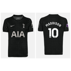 2025-2026 Tottenham Hotspur MADDISON - 10 Authentic Black Away Jersey 2025-2026 Tottenham Hotspur MADDISON - 10 Authentic Black Away Jersey