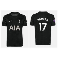 2025-2026 Tottenham Hotspur ROMERO - 17 Authentic Black Away Jersey 2025-2026 Tottenham Hotspur ROMERO - 17 Authentic Black Away Jersey