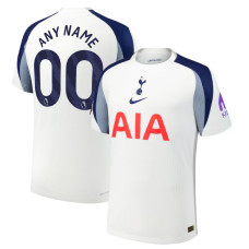 Customize 2025-2026 Tottenham Hotspur Authentic White Home Jersey