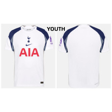 Youth 2025-2026 Tottenham Hotspur Authentic White Home Jersey