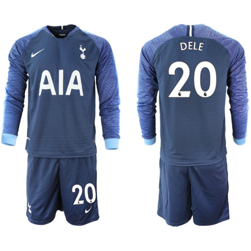 Tottenham Hotspur 2018/19 20 Dele Alli Away Long Sleeve Jersey